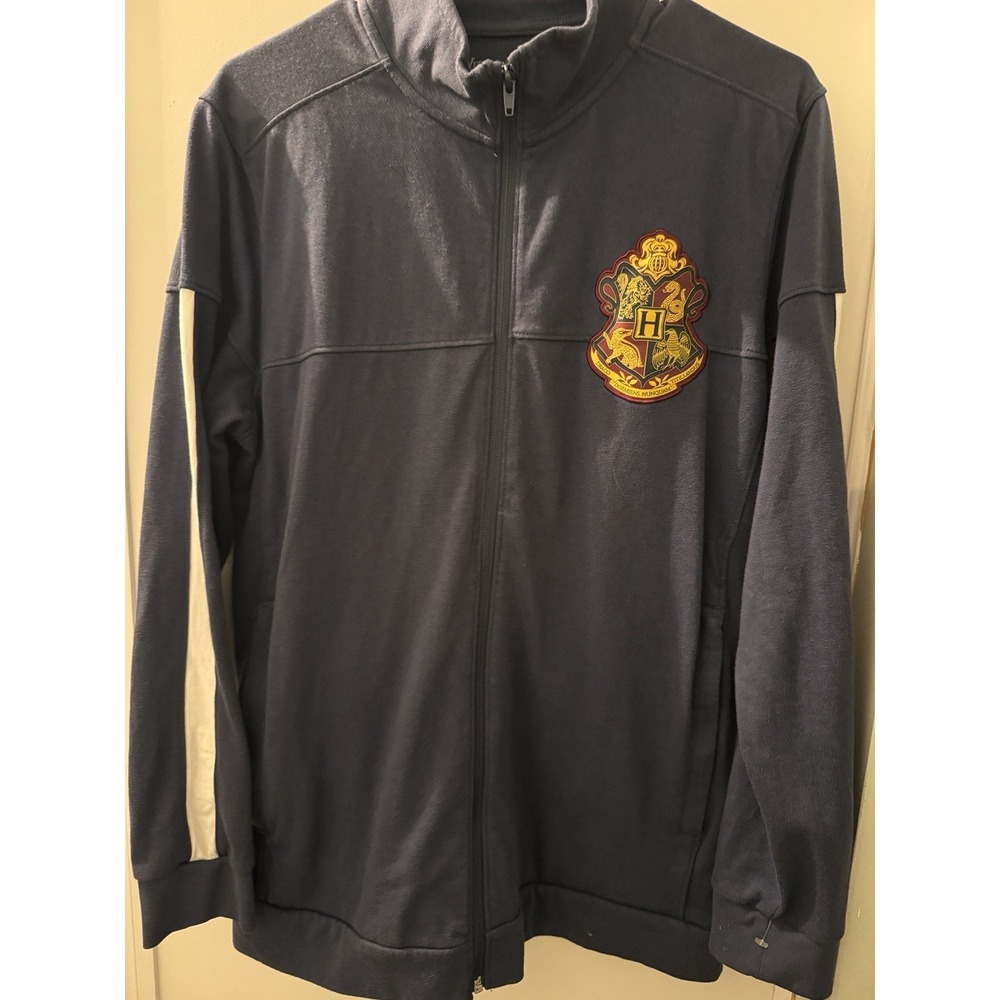 Harry Potter Hogwarts Full Zip Track Jacket Men XL